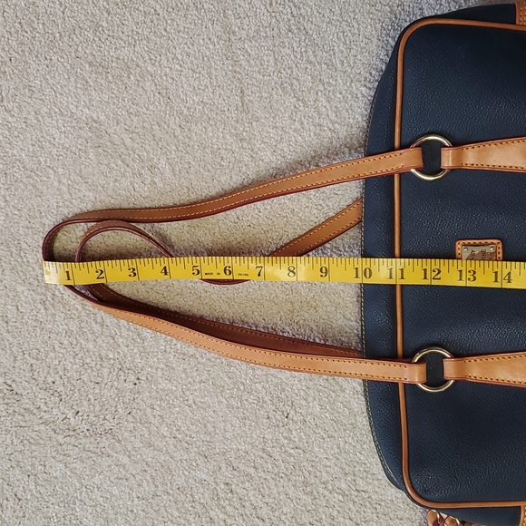 Dooney and Bourke blue pebbled leather bag - Picture 9 of 9
